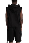 Rick Owens DRKSHDW | SS26 - Sleeveless Hood Tunic, DU01F4165 RIGP 09