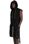 Rick Owens DRKSHDW | SS26 - Sleeveless Hood Tunic, DU01F4165 RIGP 09