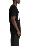 Rick Owens DRKSHDW | SS26 - Level tee, Black RN / Rick Piss print DU01F4250 RNEP6P 0911