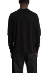 Rick Owens DRKSHDW | SS26 Temple - Crewneck sweatshirt, RNP / Black DU01F4279 RNP 09