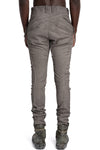 Masnada | SS26 - Stretch Slim Curved Legs Pants, Nimbus Grey M3653