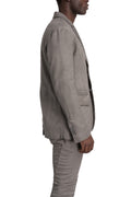 Masnada | SS26 - Single Back Vent Jacket, Nimbus Grey M3650