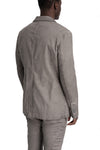Masnada | SS26 - Single Back Vent Jacket, Nimbus Grey M3650