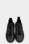 Puro | SS25 Low top laced leather sneakers - POWER HOUR