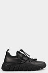 Puro | SS25 Low top laced leather sneakers - POWER HOUR