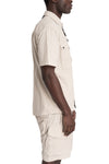 JG1 | SS26 - Hybrid utility short sleeve shirt, Ivory 14