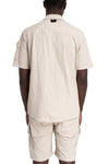 JG1 | SS26 - Hybrid utility short sleeve shirt, Ivory 14