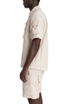 JG1 | SS26 - Hybrid utility short sleeve shirt, Ivory 14