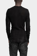 MD75 | SS25 - Lightweight ribbed long sleeve tee, MD12219