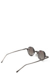 RG1912CU Clip sunglasses - Antique grey / black clip / green gradient