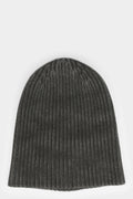 Wool blend beanie, Plomb