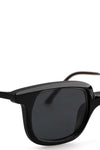 RG1065 - Horn sunglasses, black/white / dark grey lens