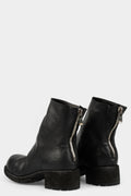 Guidi | Double heel metal clad toe back zip boots | NB06V