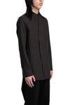 JOE CHIA | SS26 - Arc mandarin collar shirt, SH2603