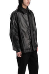 JOE CHIA | SS26 - Vegan leather shirt, SH2628