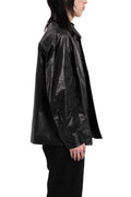 JOE CHIA | SS26 - Vegan leather shirt, SH2628