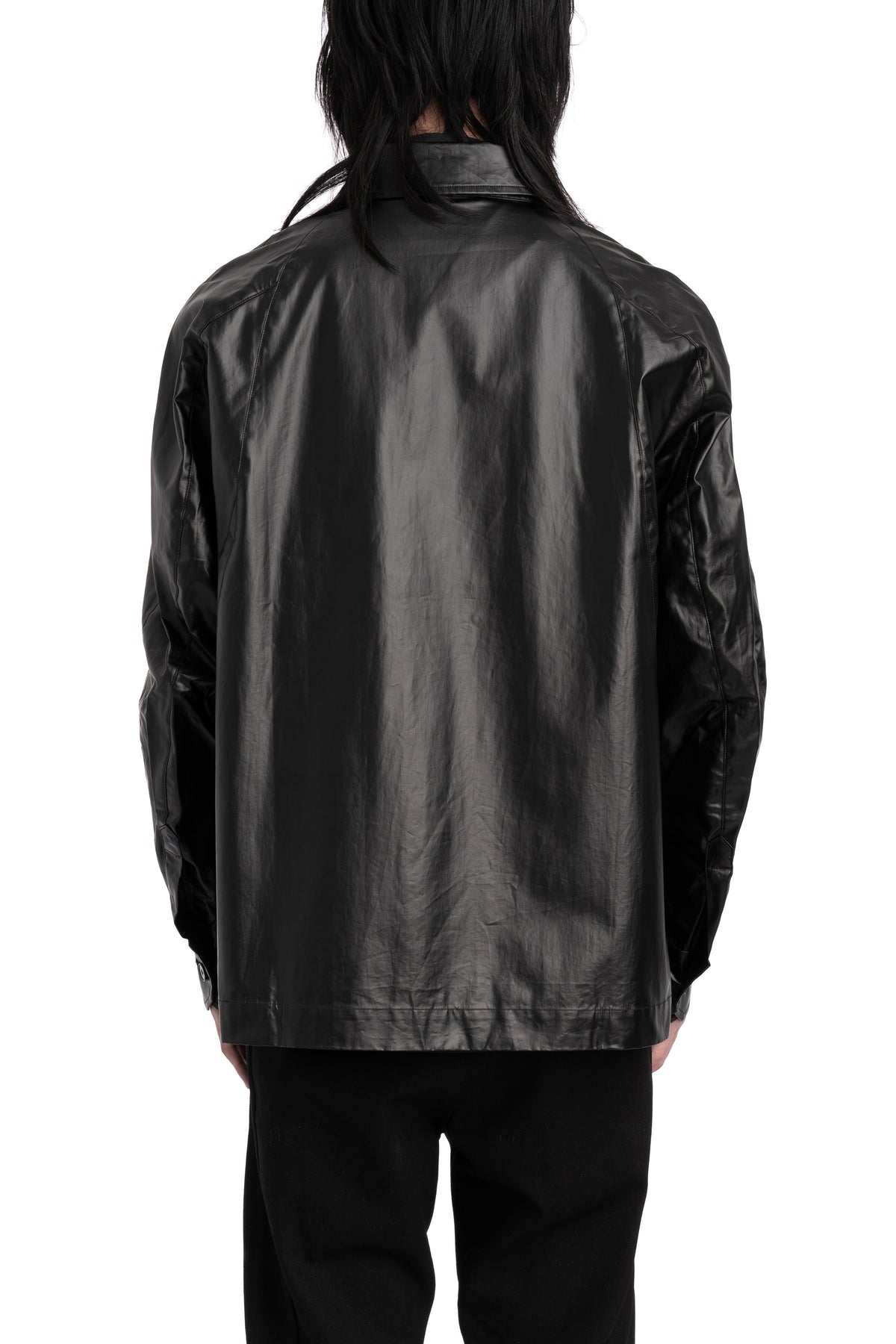 JOE CHIA | SS26 - Vegan leather shirt, SH2628
