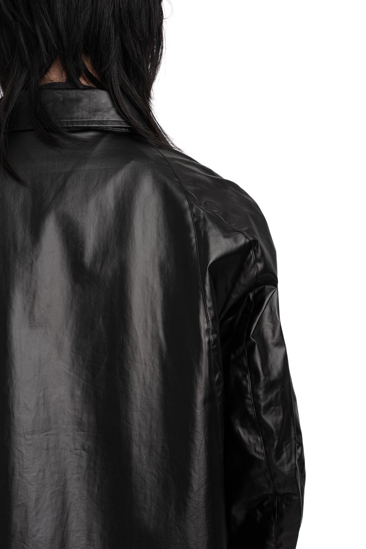 JOE CHIA | SS26 - Vegan leather shirt, SH2628