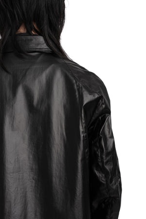 JOE CHIA | SS26 - Vegan leather shirt, SH2628