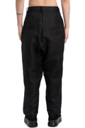 JOE CHIA | SS26 - Pleated curved pants PA2616
