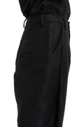 JOE CHIA | SS26 - Pleated curved pants PA2616