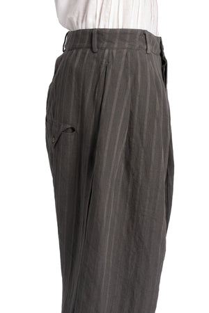 Pleated pants