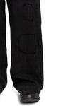 Professor.E | SS26 - Patched Loose Fit Linen Pants, 26SS-PE-TRL-01