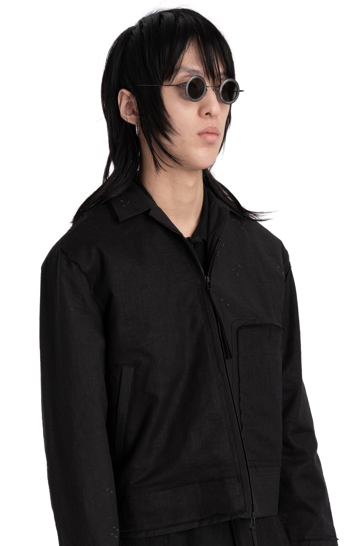 Rigards | RG1009TI Sunglasses, Antique black / gradient grey
