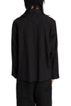 Professor.E | SS26 - Embroidered Cotton shirt, 26SS-PE-LSH-01