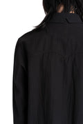 Professor.E | SS26 - Embroidered Cotton shirt, 26SS-PE-LSH-01