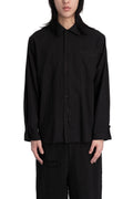 Professor.E | SS26 - Embroidered Cotton shirt, 26SS-PE-LSH-01