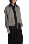 Professor.E | SS26 - Mesh Linen Bomber Jacket, 26SS-PE-JKT-11