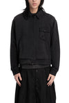Professor.E | SS26 - Aged Cotton Sweat Coach Jacket, 26SS-PE-JKT-04