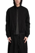 Embroidered Cotton Zip Jacket