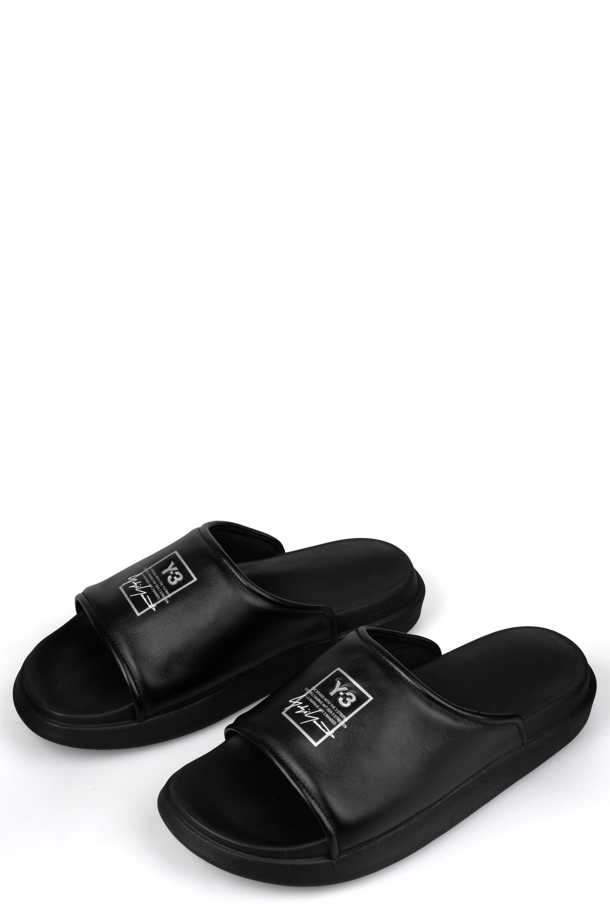 Y-3 | SS26 - Leather Slides KI4033