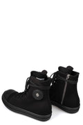 Ramones denim sneakers, DU01F4800 DOES5  All black