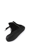 Ramones denim sneakers, DU01F4800 DOES5  All black