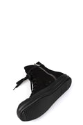 Ramones denim sneakers, DU01F4800 DOES5  All black