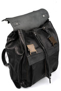 Samoke | AW25 - Buffalo leather buckle backpack, BPK0126