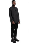 Never Enough | SS26 - Woven Cotton Shirt, Black MSL019