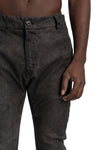 MD75 | SS26 - Woven Stretch Linen Pants, Antra Wash MD13277L