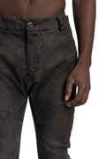 MD75 | SS26 - Woven Stretch Linen Pants, Antra Wash MD13277L