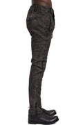 MD75 | SS26 - Woven Stretch Linen Pants, Antra Wash MD13277L