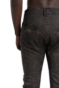 MD75 | SS26 - Woven Stretch Linen Pants, Antra Wash MD13277L