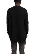 MD75 | SS26 - Distressed Knit Cardigan, MD13214