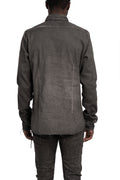 MD75 | SS26 - Linen shirt, Antra resin MD13283L