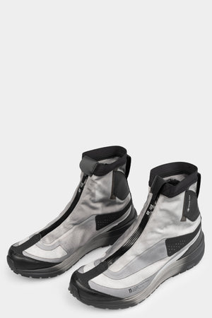 11BBS x Salmon | BAMBA2 - Object dyed high top sneakers, GTX / Grey