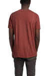 MD75 | SS26 - Lightweight Cotton Scar Stitch T-Shirt, Red Resin MD13253