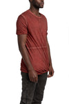 MD75 | SS26 - Double layer tee, Red MD13256
