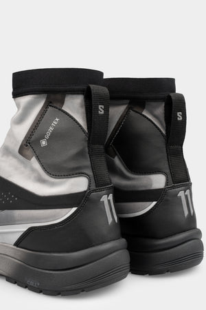 11BBS x Salmon | BAMBA2 - Object dyed high top sneakers, GTX / Grey